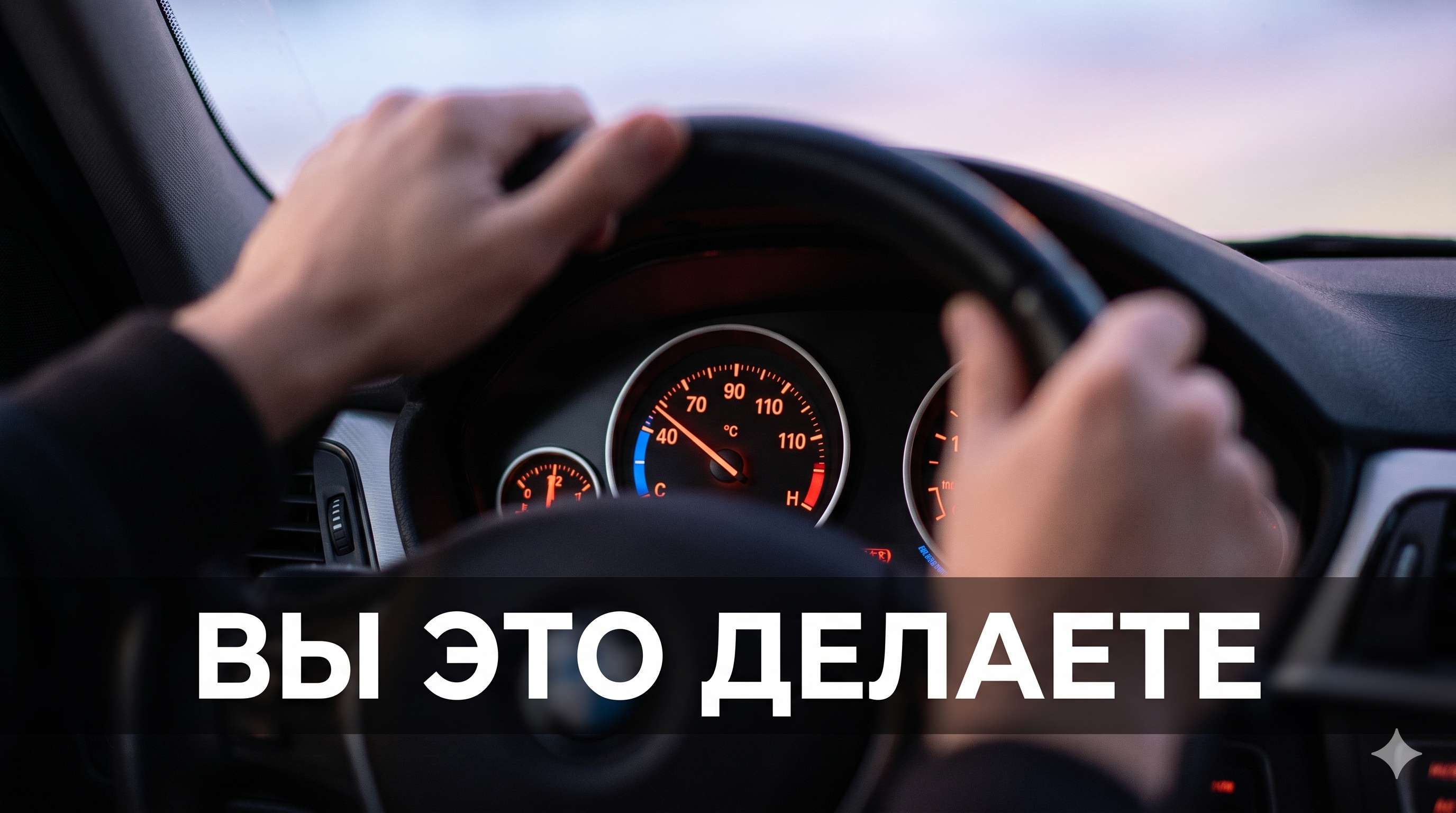 Почему нельзя прогревать мотор дольше 3 минут летом — объясняю с цифрами