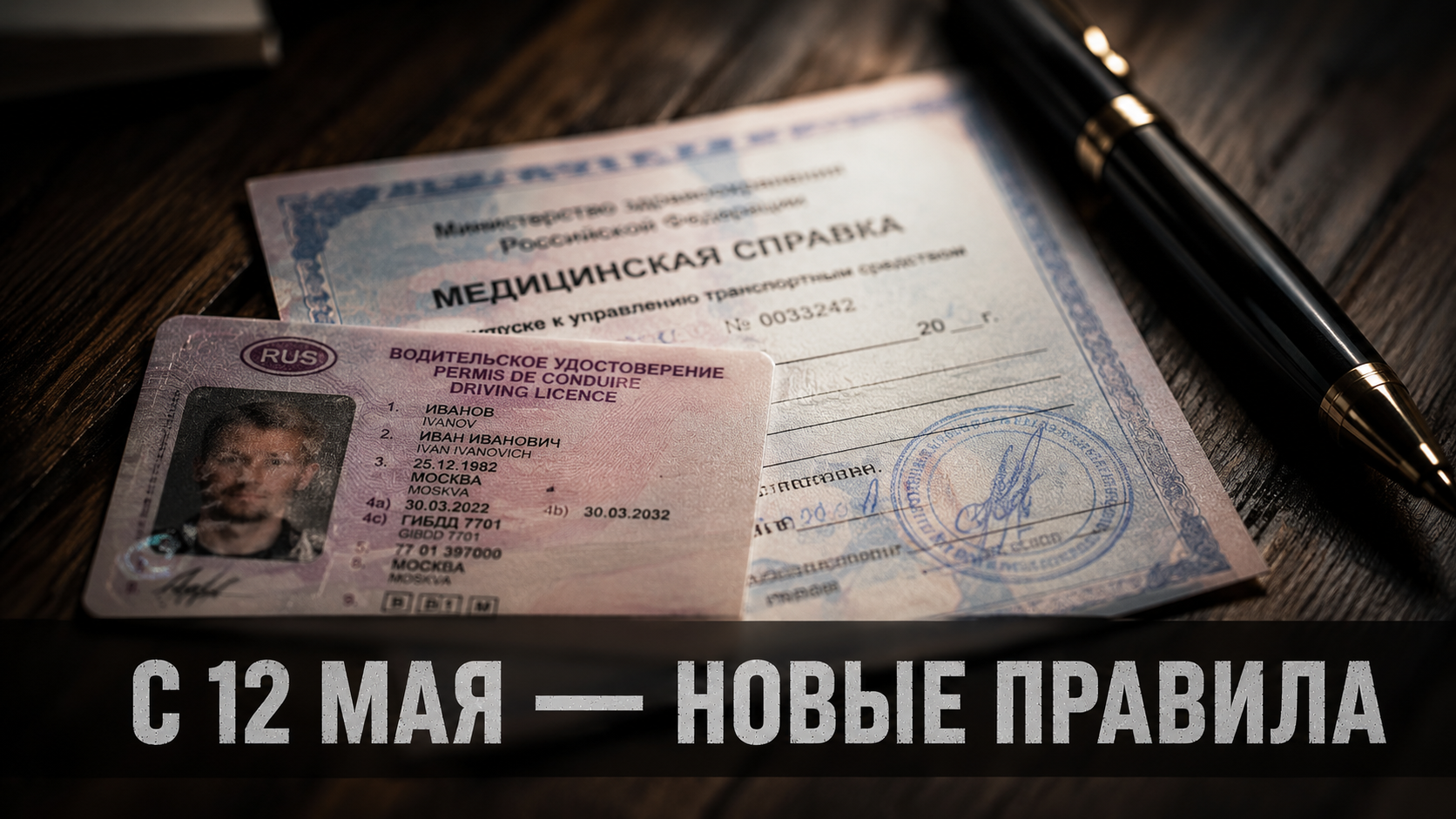Подписали поправки по правам и медсправкам — с 12 мая работают новые правила